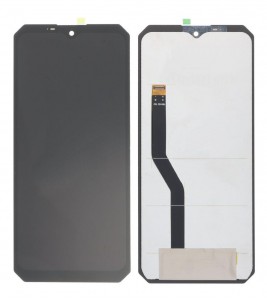 Lcd With Touch Screen For Oukitel Wp23 Black By - Maxbhi Com
