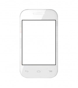 Replacement Front Glass For Alcatel One Touch 3035a White By - Maxbhi.com