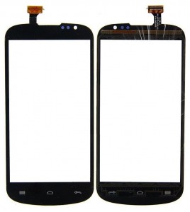 Touch Screen Digitizer For Gigabyte Gsmart Aku A1 Black By - Maxbhi Com