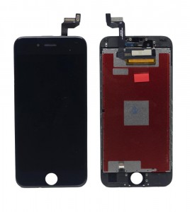 Lcd With Touch Screen For Apple Iphone 6s Black By - Maxbhi Com