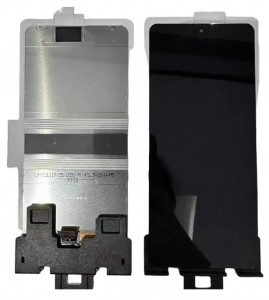 Lcd With Touch Screen For Vivo X Flip 5g Purple By - Maxbhi Com