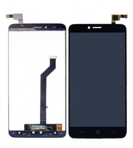 Lcd With Touch Screen For Zte Blade X Max Black By - Maxbhi Com