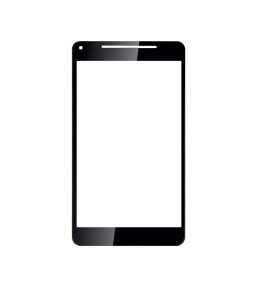 Replacement Front Glass For Iball Slide Stellar A2 Black By - Maxbhi.com