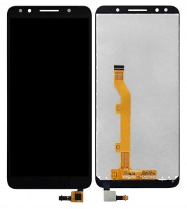 Lcd With Touch Screen For Alcatel 1x Black By - Maxbhi Com