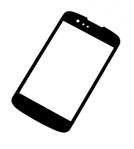 Replacement Front Glass For Allview P5 Mini White By - Maxbhi.com