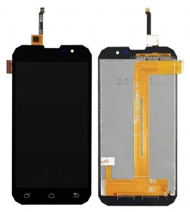 Lcd With Touch Screen For Geotel G1 White By - Maxbhi Com