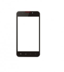 Replacement Front Glass For Zte V887 Black By - Maxbhi.com