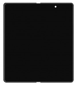 Lcd With Touch Screen For Tecno Phantom V Fold Black By - Maxbhi Com