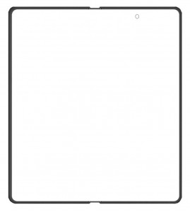 Touch Screen Digitizer For Tecno Phantom V Fold White By - Maxbhi Com