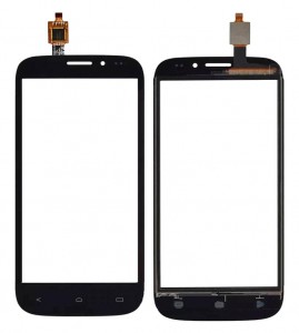 Touch Screen Digitizer For Fly Iq4404 Spark Black By - Maxbhi Com
