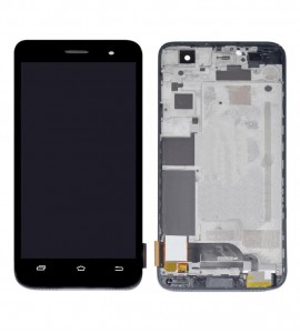 Lcd With Touch Screen For Karbonn Titanium Mach Two S360 Black By - Maxbhi Com