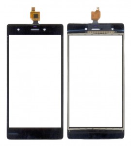 Touch Screen Digitizer For Micromax Canvas Nitro 3 E352 Blue By - Maxbhi Com
