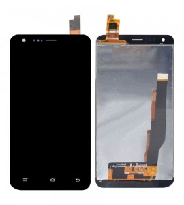 Lcd With Touch Screen For Panasonic Eluga U Black By - Maxbhi Com