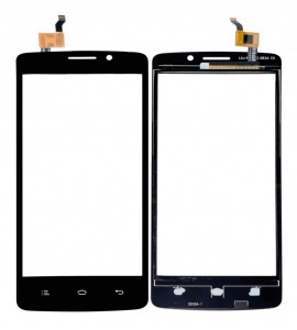 Touch Screen Digitizer For Celkon Q5k Power Black By - Maxbhi Com