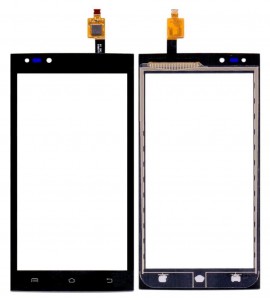 Touch Screen Digitizer For Micromax Canvas Fire 4g Q411 White By - Maxbhi Com