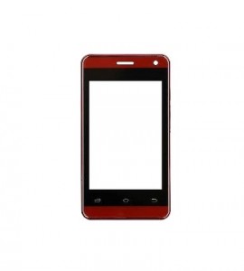 Replacement Front Glass For Spice Smart Flo Mi348e Red By - Maxbhi.com