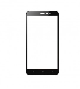 Replacement Front Glass For Xiaomi Redmi Note 3 Mediatek Black By - Maxbhi.com