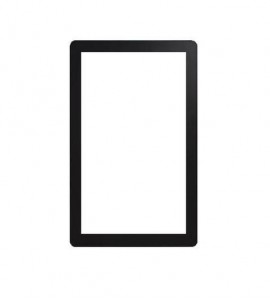 Replacement Front Glass For Milagrow Tabtop 7.16 4gb Wifi And 3g Silver By - Maxbhi.com