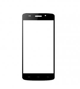 Replacement Front Glass For Torque Droidz Octave Black By - Maxbhi.com