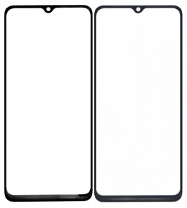 Replacement Front Glass For Xiaomi Poco C55 Black By - Maxbhi Com