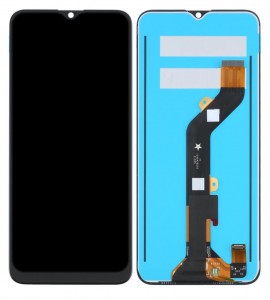 Lcd With Touch Screen For Tecno Spark 10c Black By - Maxbhi Com