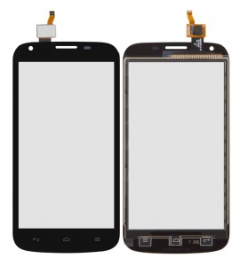 Touch Screen Digitizer For Huawei Y600 Black By - Maxbhi Com