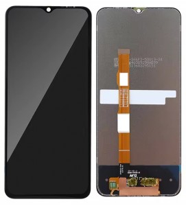 Lcd With Touch Screen For Oukitel C38 Black By - Maxbhi Com