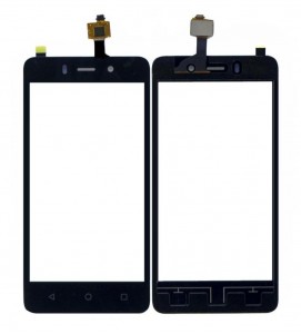 Touch Screen Digitizer For Lyf Flame 1 Black By - Maxbhi Com