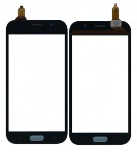 Touch Screen Digitizer For Samsung Galaxy A7 2017 Black By - Maxbhi Com