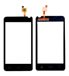 Touch Screen Digitizer For Karbonn Alfa A91 Champ Brown By - Maxbhi Com
