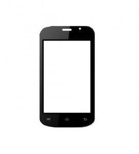 Replacement Front Glass For Celkon A8 Plus Black By - Maxbhi.com
