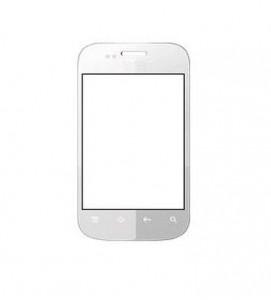 Replacement Front Glass For Reliance Haier E617 White By - Maxbhi.com
