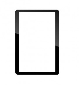 Replacement Front Glass For Coby Kyros Internet 10 Inch Tablet White By - Maxbhi.com
