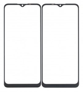 Replacement Front Glass For Alcatel 3x 2019 Black By - Maxbhi Com