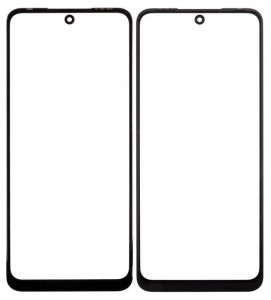Replacement Front Glass For Tecno Pova 4 Black By - Maxbhi Com