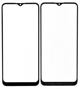 Replacement Front Glass For Nokia C32 Black By - Maxbhi Com