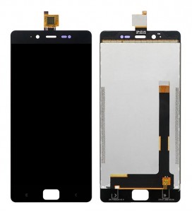 Lcd With Touch Screen For Leagoo Elite 1 Black By - Maxbhi Com