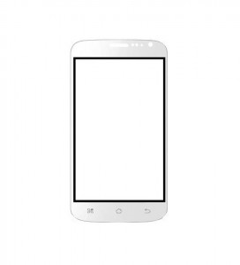 Replacement Front Glass For Celkon Campus A125 White By - Maxbhi.com