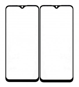 Replacement Front Glass For Infinix Hot 10 Play Black By - Maxbhi Com