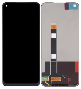 Lcd With Touch Screen For Oppo A93s 5g Black By - Maxbhi Com