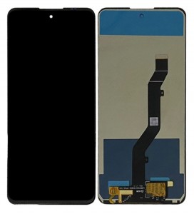 Lcd With Touch Screen For Zte Blade V30 Black By - Maxbhi Com