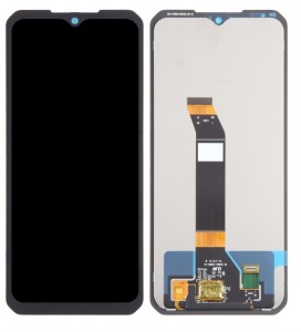 Lcd With Touch Screen For Doogee S100 Black By - Maxbhi Com