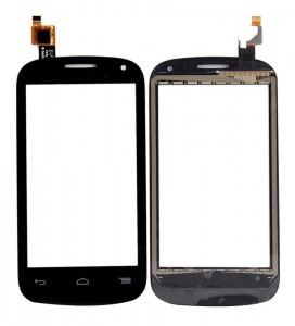 Touch Screen Digitizer For Alcatel One Touch Pop C3 4033d Black By - Maxbhi Com