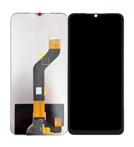 Lcd With Touch Screen For Infinix Hot 20i White By - Maxbhi Com