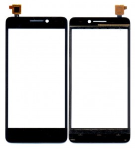 Touch Screen Digitizer For Spice Stellar 520n Mi520n Black By - Maxbhi Com