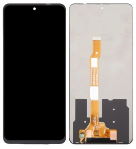 Lcd With Touch Screen For Vivo Y100i 5g Black By - Maxbhi Com