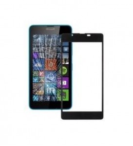 Replacement Front Glass For Microsoft Lumia 540 Dual Sim Black By - Maxbhi.com