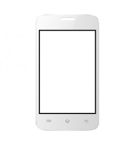 Replacement Front Glass For Celkon Campus A15k White By - Maxbhi.com