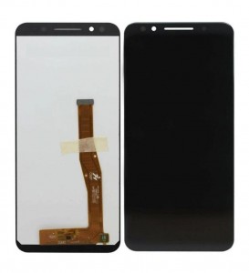 Lcd With Touch Screen For Alcatel 3x Black By - Maxbhi Com