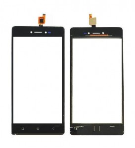 Touch Screen Digitizer For Lava Iris 80 Black By - Maxbhi Com